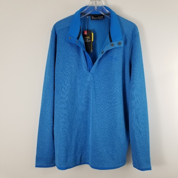 Under Armour Tops - Under Armour Storm Coldgear Mens XL Blue